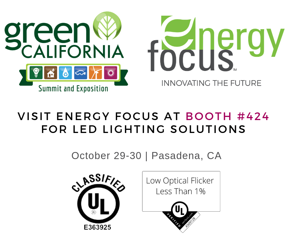 Energy Focus Green California Summit and Exposition 2018 Blog photo
